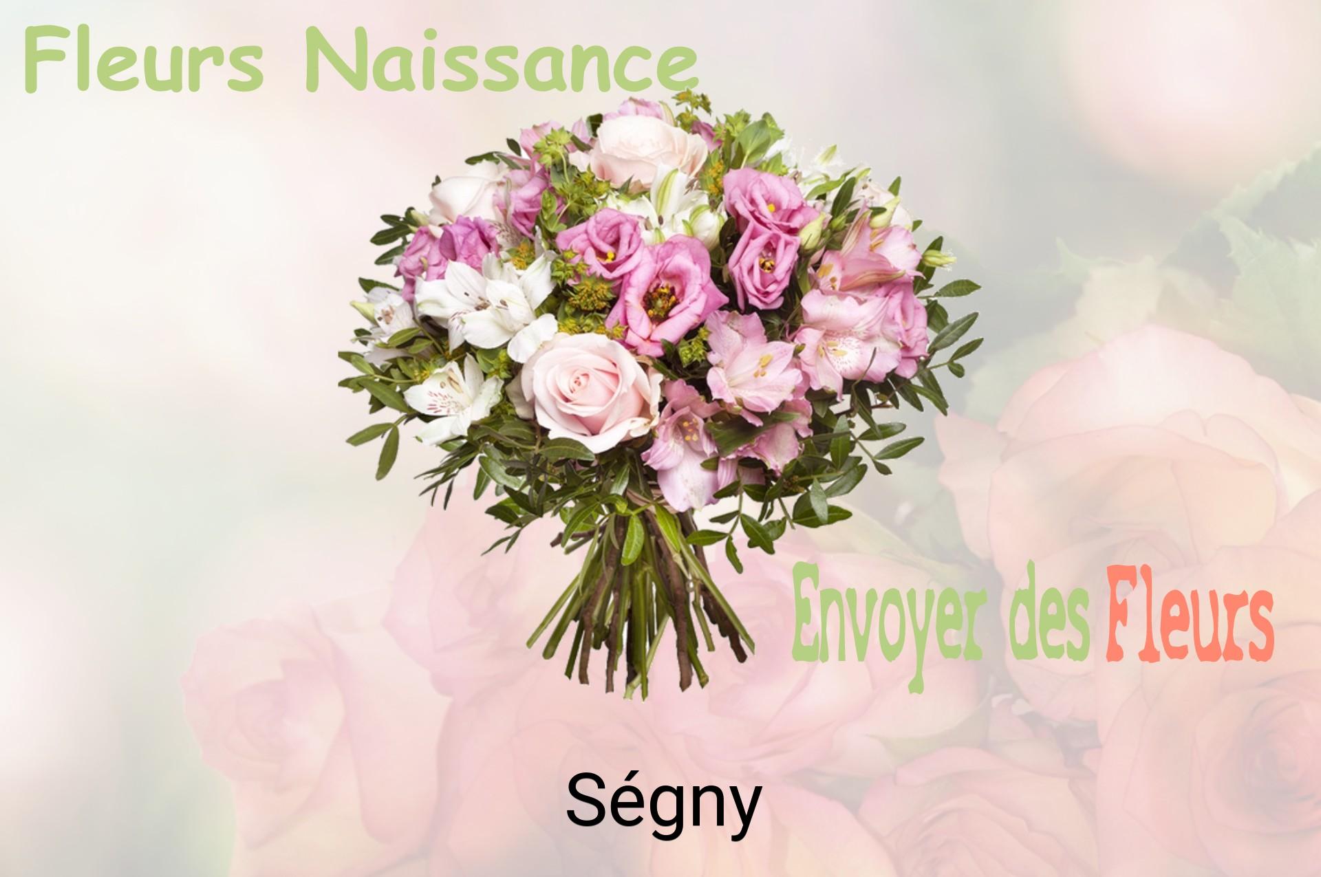 Bouquet de fleurs de naissance livré à Ségny